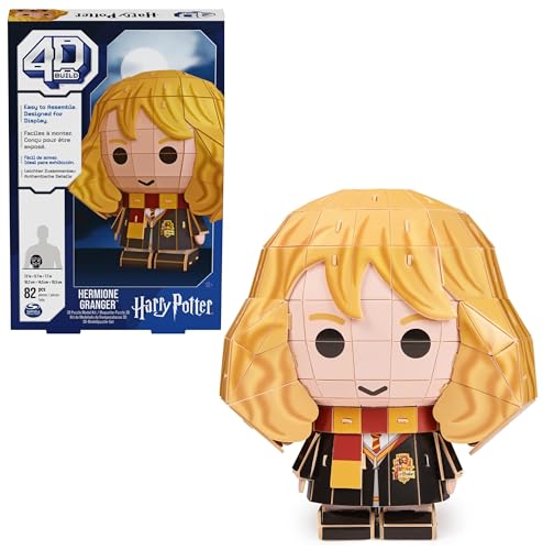 4D Build - Hermione Granger - 3D-Puzzle der beliebten Filmheldin aus hochwertigem Karton, 82 Teile, für Harry Potter Fans ab 12 Jahren von 4D Build