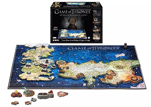 4D Cityscape 4D Puzzle von "Game Of Thrones" & "Westeros Essos" von 4D Cityscape