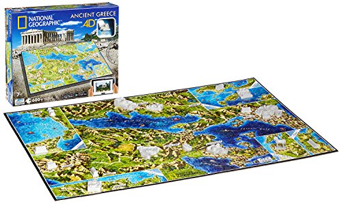 4D Cityscape 61002 National Geographic: Ancient Greece Puzzle von 4D Cityscape