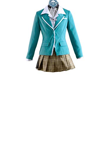 4Fun Damen Rosario + Vampir Cosplay Akashiya Moka Akademie Schuluniform 1. Größe S, Blau von 4Fun