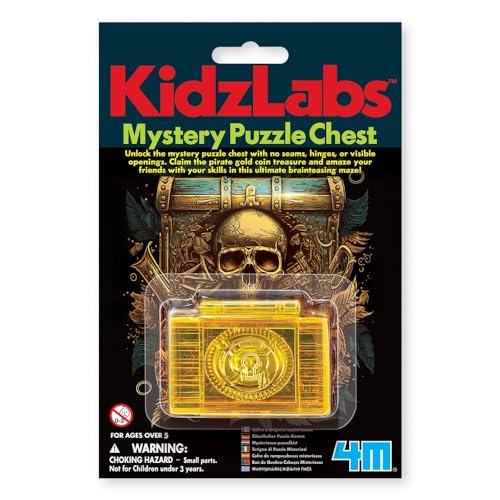 4M Kidzlabs Science Card Mysteriepuzzel Kist von 4M