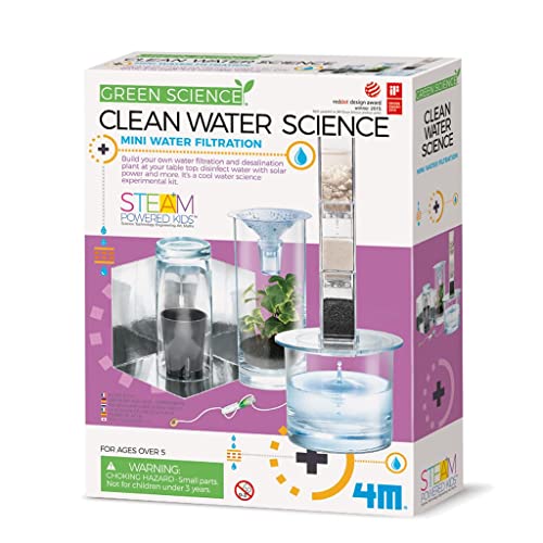 4M Green Science Clean Water Science,Black von 4M