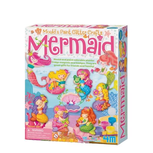 4M Glitter Mermaid Mould and Paint von 4M