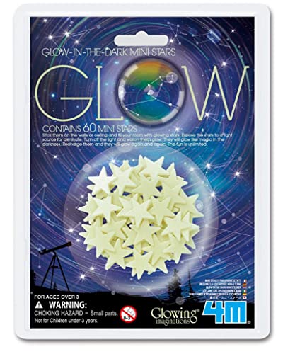 4M Great Gizmos Glow in The Dark Mini Stars von 4M