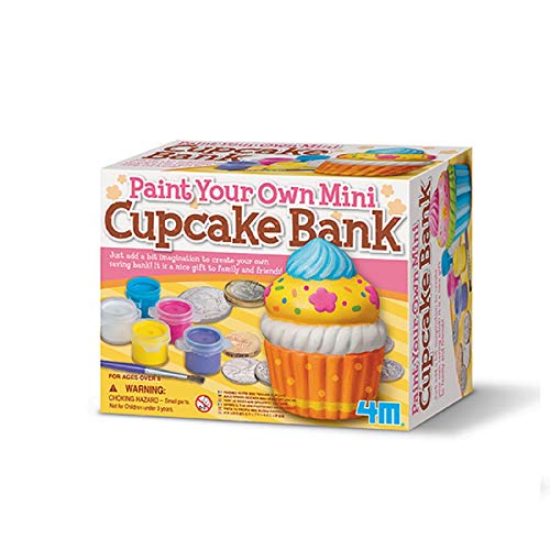 Great Gizmos 404700 Paint Your eigenen Mini Cupcake Bank von 4M