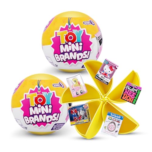 5 Surprise Toy Mini Brands Serie 3 Kapsel (2er Pack) von Mini Brands