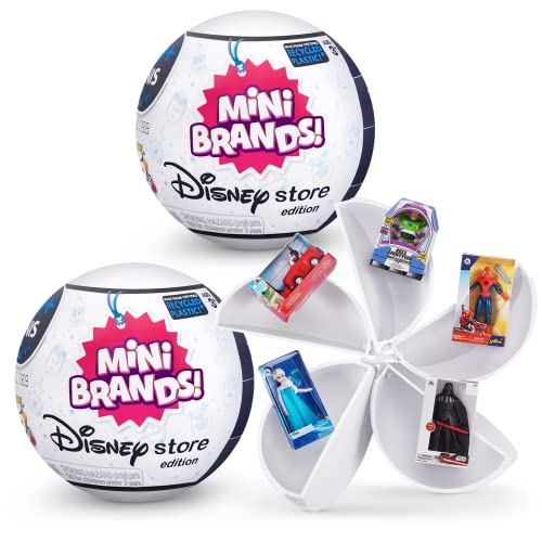 5 Surprise Mini Brands Disney Store Serie 1 Überraschungskapseln (2er-Pack) von Mini Brands