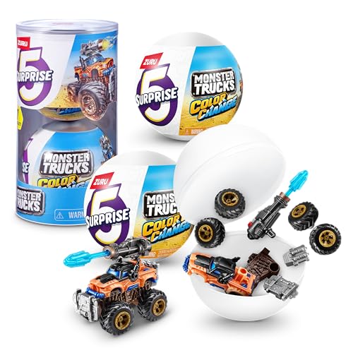 5 Surprise Monster Trucks Color Change Series 3, 2er-Pack von ZURU von 5 SURPRISE