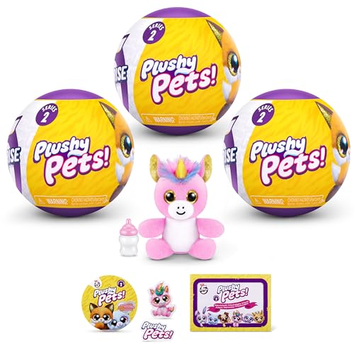 5 Surprise Plushy Pets Serie 2 (3er-Pack) von 5 SURPRISE