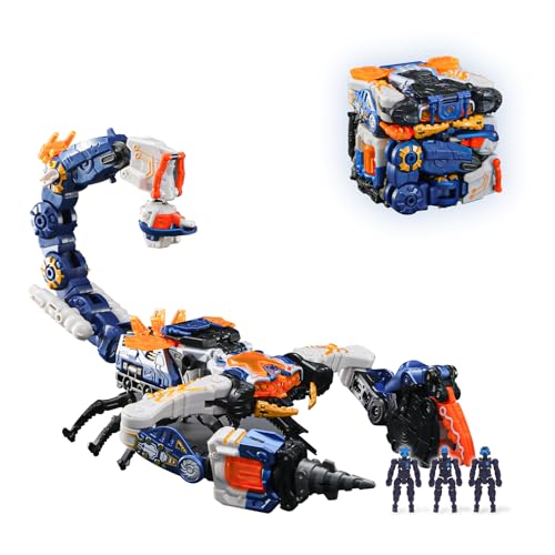 52TOYS BEASTBOX BB-60 Hurrican Deformation Toys Actionfigur, Umwandlung von Spielzeug in Mecha und Würfel, perfektes Geburtstagsparty-Geschenk für Jugendliche und Erwachsene von 52TOYS