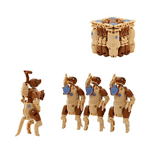 52TOYS Beastbox Serie DESERT ASSAULT SQUAD Deformation Spielzeug, Kinderspielzeug ab 15 Jahre Jungen, Liebhaberwert Action Figur, Bunt Geschenk für Geburtstag, Party, Weinachten von 52TOYS