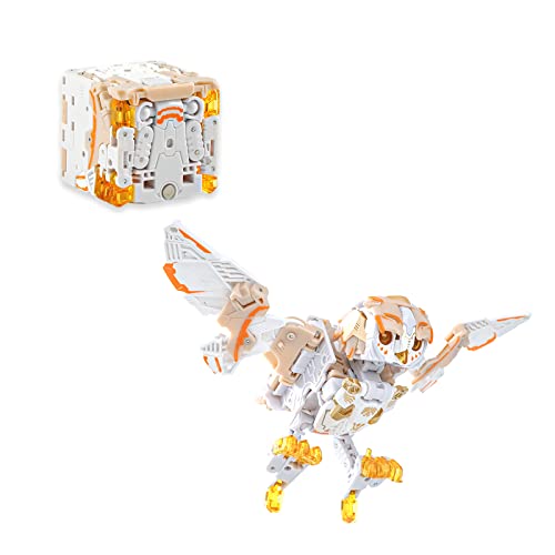 52TOYS Beastbox WHITENOISE Eule Deformation Spielzeug Actionfigur, 2/8 Zoll 2 in 1 Sammlerstück Deformation Junge Spielzeug für Party Geburtstag Geschenke ab 15 Jahren von 52TOYS