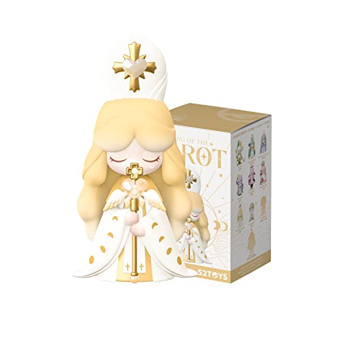 52TOYS Laplly Song of the Tarot, zufällige niedliche Actionfigur, Sammlerstück, Spielzeug, Desktop-Dekoration, 8,4 cm, Geschenk für Geburtstag oder Party, 1 Stück von 52TOYS