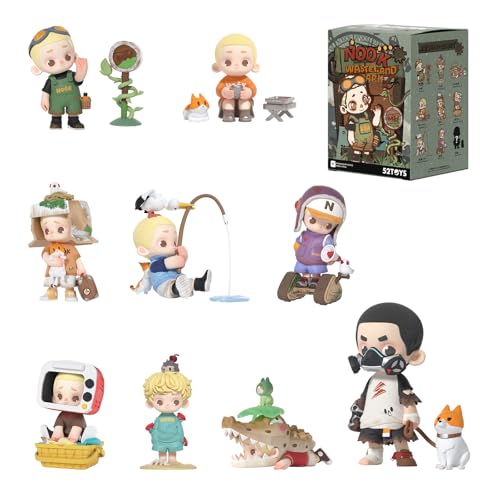 52TOYS Nook Wasteland Chibi Sammel Figur 3 Inch für Tisch Dekoration, Mini Spielzeug Geschenk für Geburtstag, Party von 52TOYS