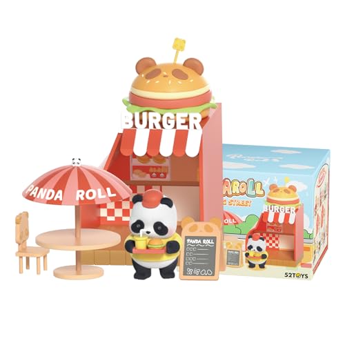 52TOYS Panda Roll Shopping Street Series 1PC Action Figure, Collectible Toy Kawaii Creative Gift Room Decor Desktop Decoration, Gift for Birthday Party von 52TOYS