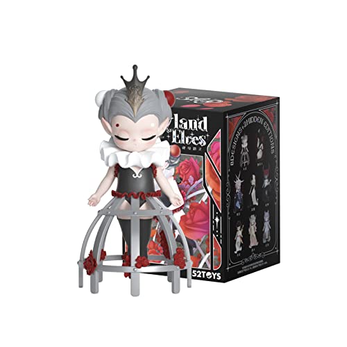 52TOYS Zufällige Figurine Sleep Fairyland Elves, Chibi Sammel Figur 3 Inch für Tisch Dekoration, Mini Spielzeug Geschenk für Geburtstag, Party von 52TOYS