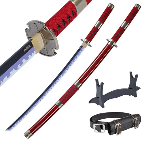 57 SPECIAL REPLICAS Bambus Anime Katana Cosplay Schwert, Katana Inspiriert Roronoa Zoro One Piece Schwert 105cm 41 Zoll eine Vielzahl von Stilen zur Auswahl von 57 SPECIAL REPLICAS