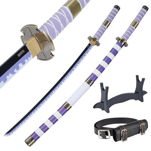 57 SPECIAL REPLICAS Bambus Anime Katana Cosplay Schwert, Katana Inspiriert Roronoa Zoro One Piece Schwert 105cm 41 Zoll eine Vielzahl von Stilen zur Auswahl von 57 SPECIAL REPLICAS