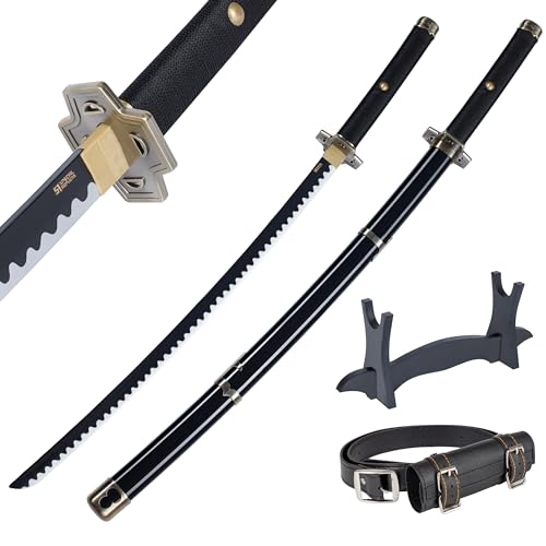 57 SPECIAL REPLICAS Bambus Anime Katana Cosplay Schwert, Katana Inspiriert Roronoa Zoro One Piece Schwert 105cm 41 Zoll eine Vielzahl von Stilen zur Auswahl von 57 SPECIAL REPLICAS