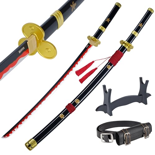 57 SPECIAL REPLICAS Bambus Anime Katana Cosplay Schwert, Katana Inspiriert Roronoa Zoro One Piece Schwert 105cm 41 Zoll eine Vielzahl von Stilen zur Auswahl von 57 SPECIAL REPLICAS