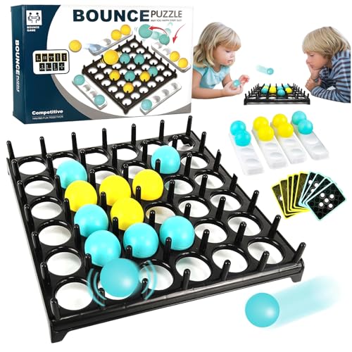 71Nmly Bouncing Ball Game,Bounce Off Party Game,Bouncing Ball tischspiel,Jumping Ball Board Games,Interaktive Spiele,Family and Party Desktop Bouncing Toy für mitgebsel Kindergeburtstag von 71Nmly