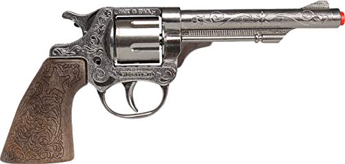 Gonher 80/0 - Revolver Cowboy 8-Schuss 20 cm silber von Gonher