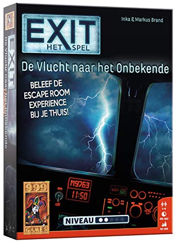 999 Spiele - EXIT - Der Flug zum unbekannten Breinbreaker - ab 10 Jahren - Echtzeit, Social Deduction, für 1 bis 4 Spieler - 999-EXI14 von 999 Games