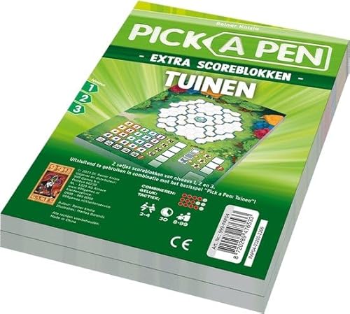 999 Games - Pick a Pen Gärten - Zusätzliche Punkteblöcke - Würfelspiel 999 Games - Pick a Pen Gärten - Zusätzliche Punkteblöcke - Würfelspiel von 999 Games