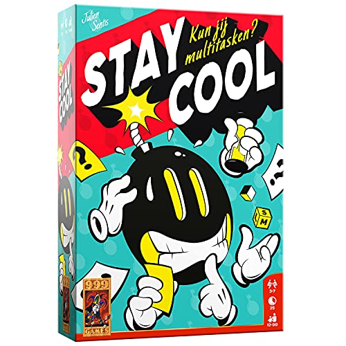 999 Games - Stay Cool Brecher - ab 12 Jahren - Nominiert für Spielzeug des Jahres 2020, Julien Sentis - für 3 bis 7 Spieler - 999-STA01 von 999 Games