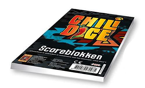 Scoreblöcke Chili Würfel DREI Stück von 999 Games