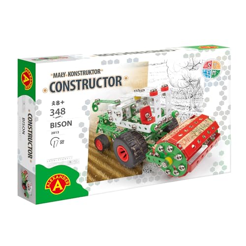 A ALEXANDER Constructor Bison – Metallbauspiel 348 Teile – Mähdrescher zum Zusammenbauen für Kinder ab 8 Jahren A ALEXANDER Constructor Bison – Metallbauspiel 348 Teile – Mähdrescher zum Zusammenbauen für Kinder ab 8 Jahren von A ALEXANDER