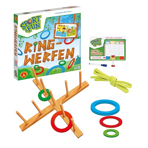 Alexander - Spiel Sport&Fun - X-Game - Gartenspiel für die ganze Familie - Gesellschaftsspiel für Kinder ab 4 Jahren, für 2-4 Spieler - Familienspiel von A ALEXANDER