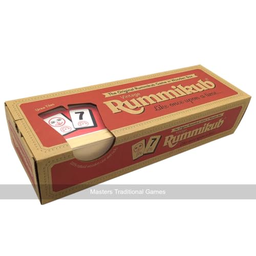 AB Gee 577 11021 EA Rummikub Vintage, rot, S von A B Gee