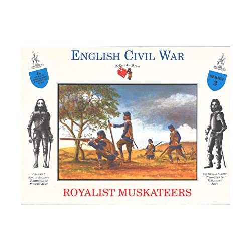 Royalist Musketeers, 16 Figures von A Call To Arms