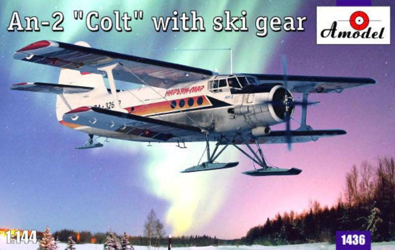 Antonov An-2 ´Colt´ with ski gear von A-Model