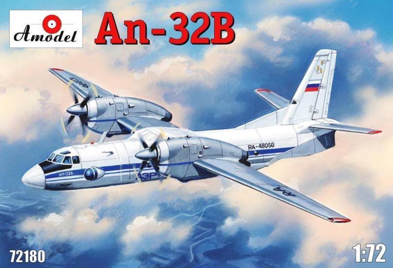 Antonov An-32B civil aircraft von A-Model