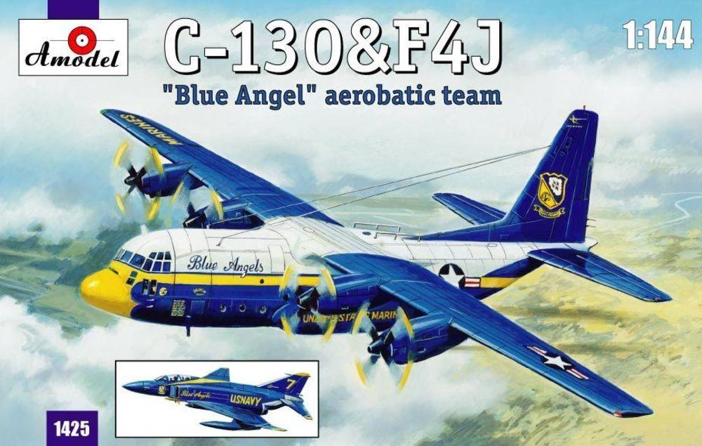 C-130 & F4J ´Blue Angel´ Aerobatic team von A-Model