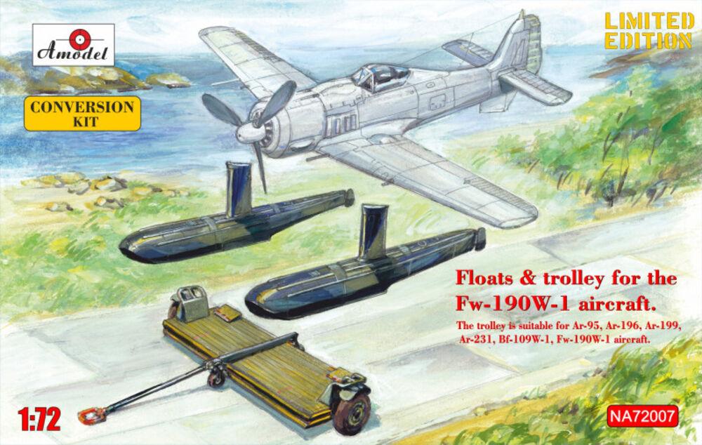 Floats & Trolley for Fw-190W-1 Fighter Floats & Trolley for Fw-190W-1 Fighter von A-Model