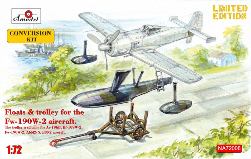 Floats & Trolley for Fw-190W-2 Fighter Floats & Trolley for Fw-190W-2 Fighter von A-Model