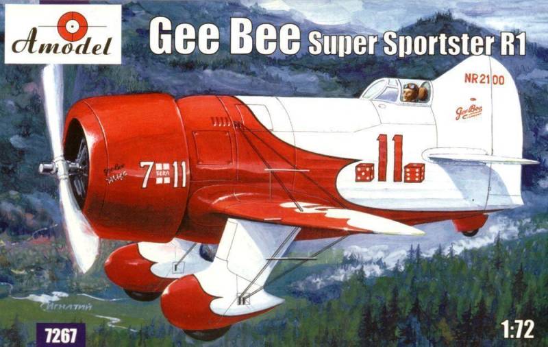 Gee Bee Super Sportster R1 Aircraft von A-Model