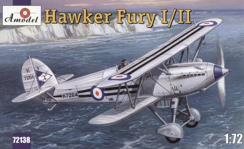 Hawker Fury I/II USAF fighter von A-Model