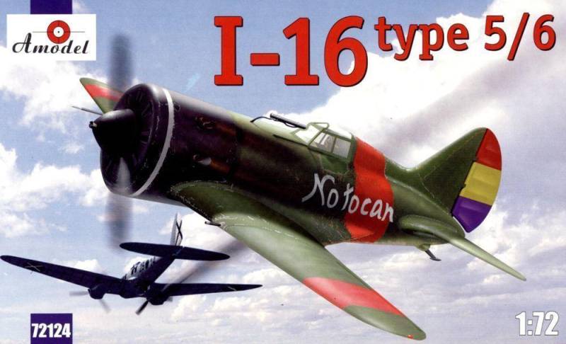 I-16 type 5/6 Soviet fighter von A-Model