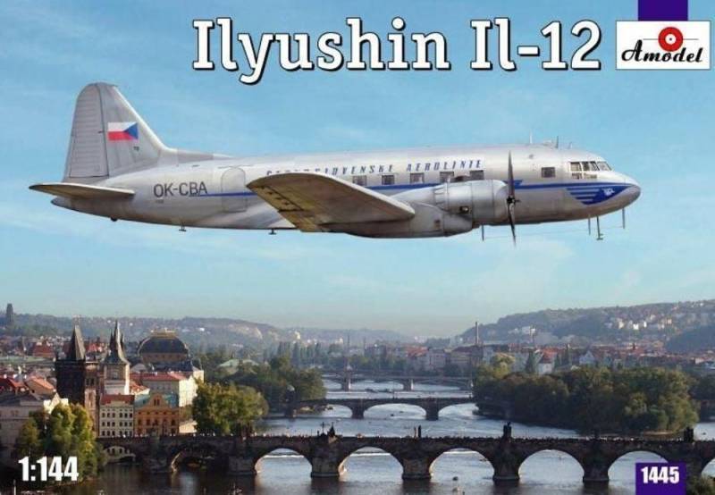 Ilyushin IL-12 Czech airliner von A-Model