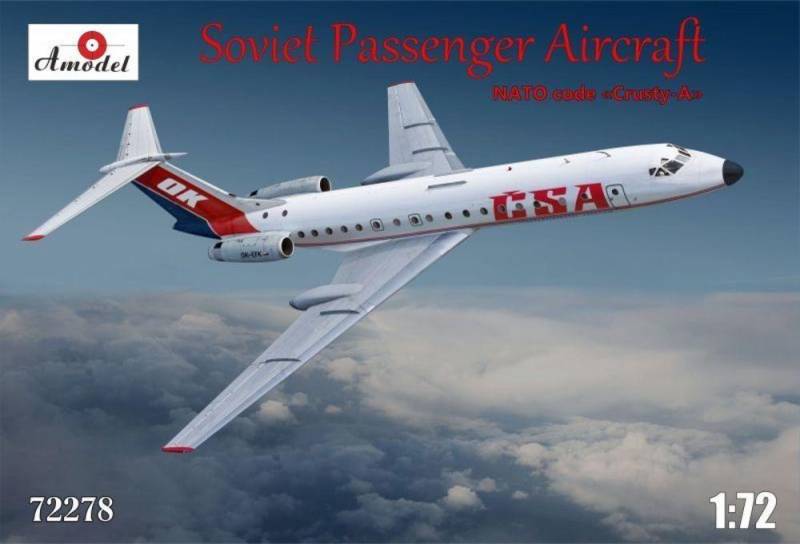 Tupolev Tu-134A CSA von A-Model