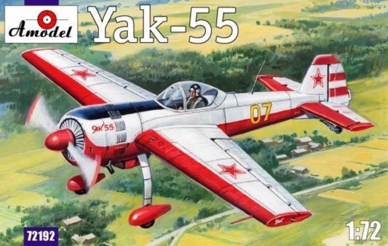 Yak-55 Soviet aerobatic aircraft von A-Model