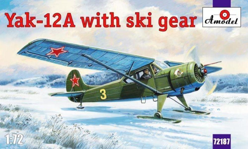 Yakovlev Yak-12A with ski gear von A-Model