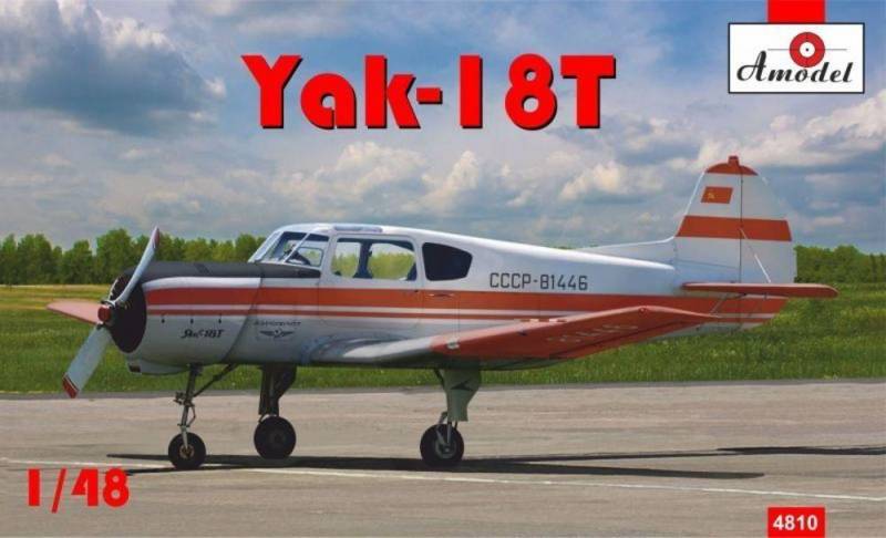 Yakovlev Yak-18T Red Aeroflot von A-Model