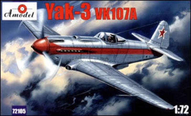 Yakovlev Yak-3 VK107A Soviet fighter von A-Model