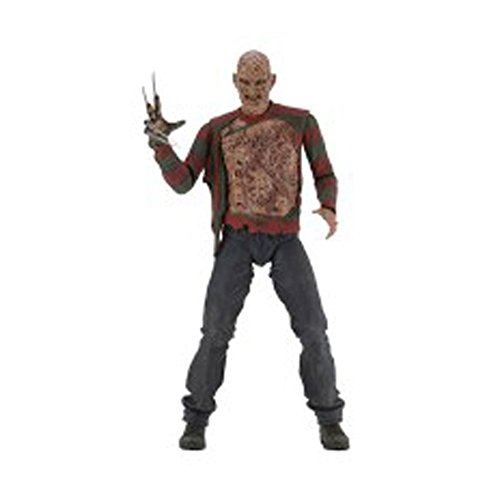 NECA 39898 18inch Freddy Krueger, Nightmare on Elm Street Part 3 Dream Warriors Figur, rot/grün, 1:4 Scale von NECA