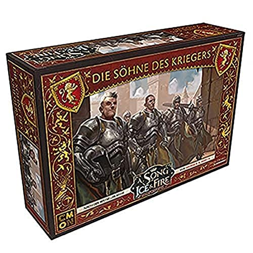 CMON | A Song of Ice & Fire – Die Söhne des Kriegers | Erweiterung | Tabletop | 2 Spieler | Ab 14+ Jahren | 45+ Minuten | Deutsch | Mehrsprachig von CMON